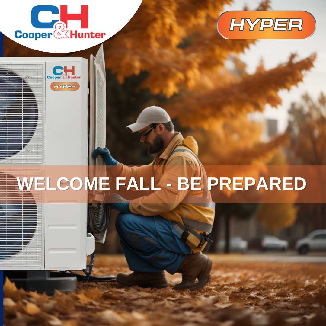 Cooper&Hunter HyperHeat Astoria Series, W/M 24K BTU 230V 22 SEER Ductless Mini Split AC/Heater
